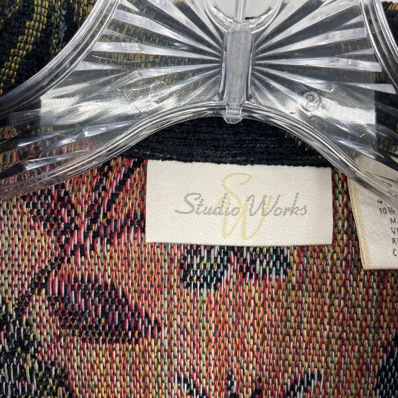 Studio Works Vintage Floral Jacket Size Medium - Picture 4 of 8